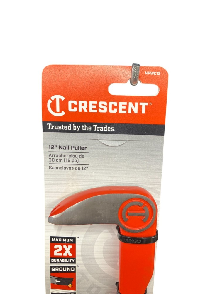 CRESENT Pry Bar Nail Puller 12" NPWC12