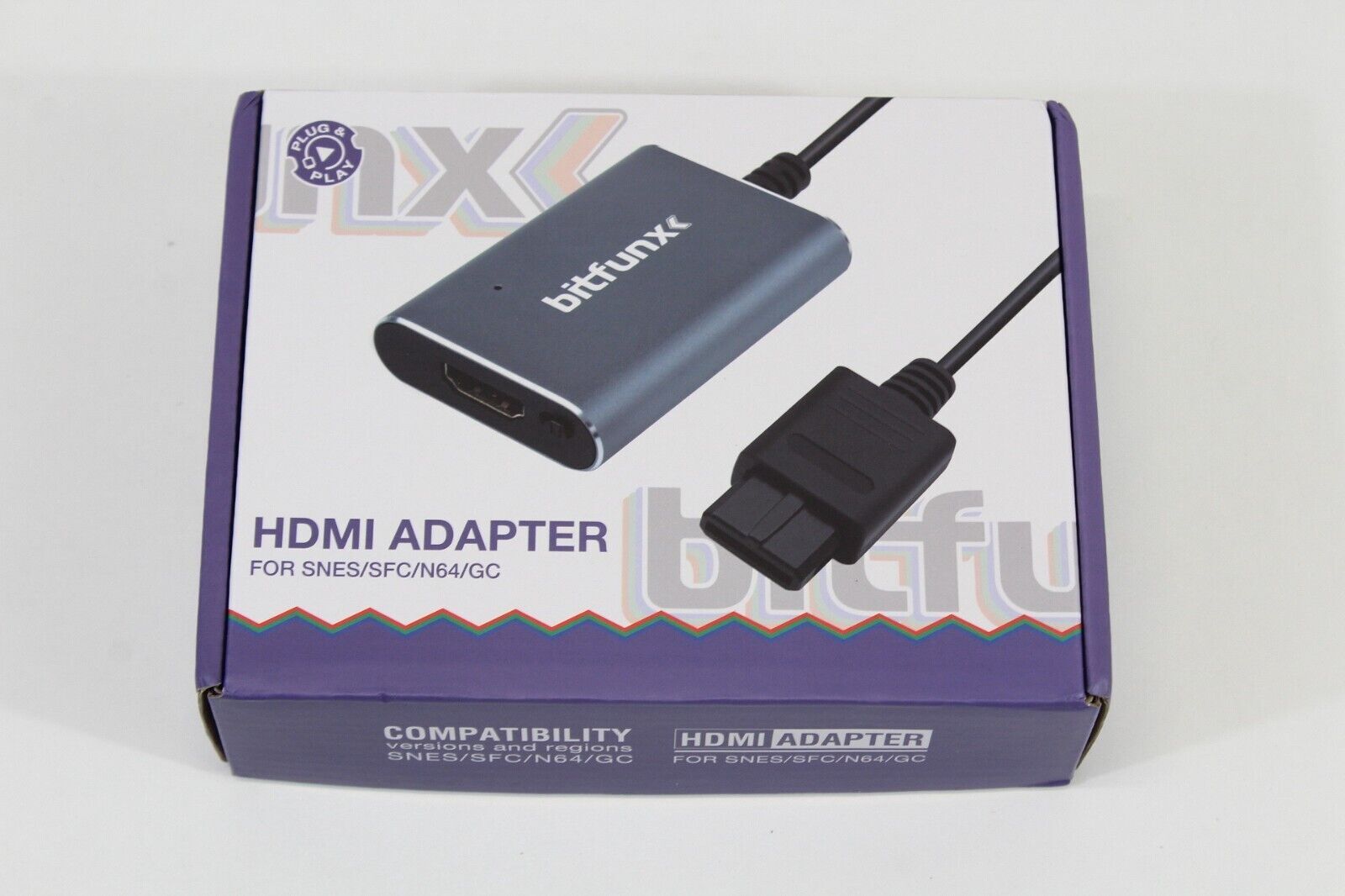 Nintendo GameCube Clear Skeleton Console US Region NTSC-U/C White LED Recapped