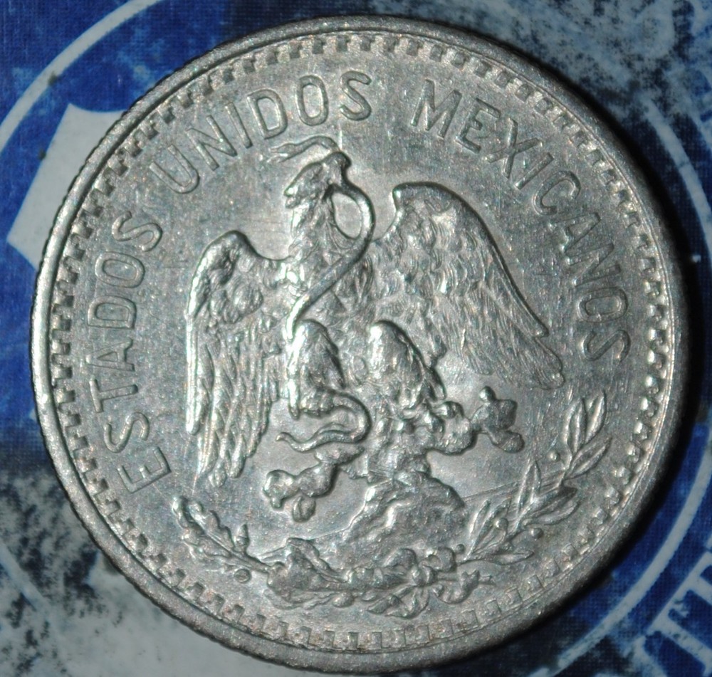 AU MEXICO Silver 20 Centavos 1911 {{{D021