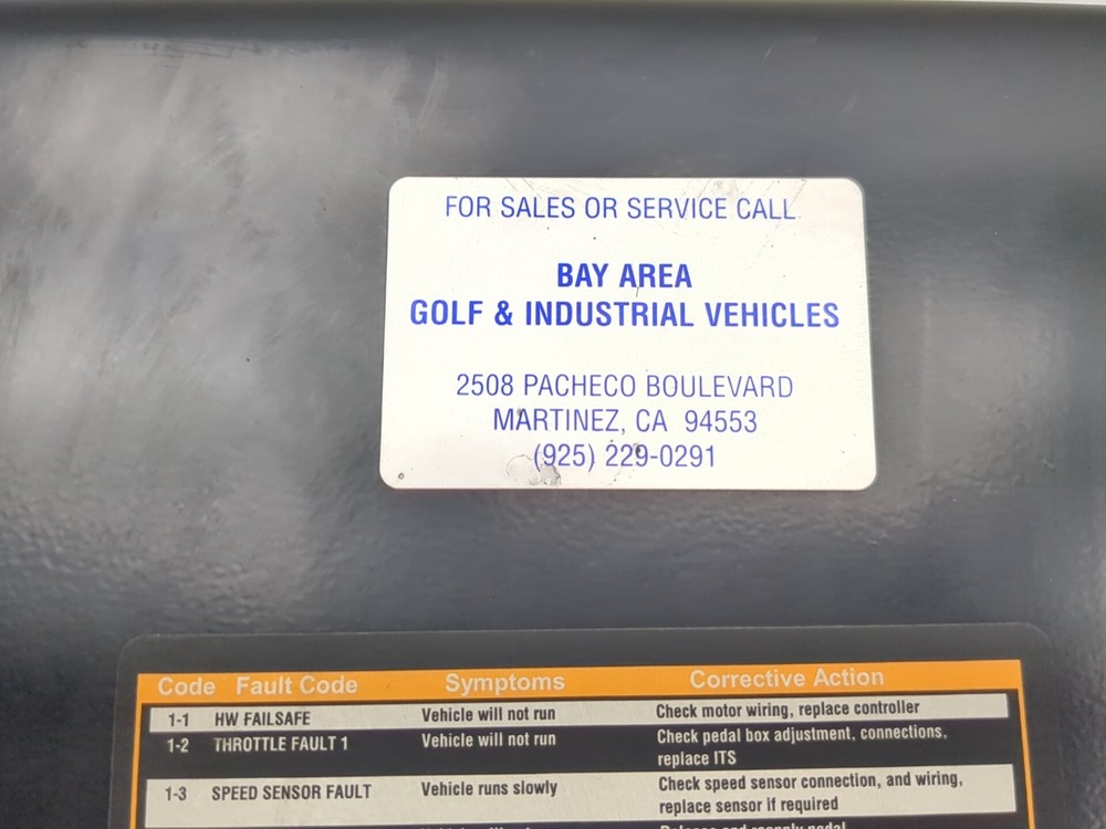 08-15 Cushman Titan Utility Cart Controller Cover 600276