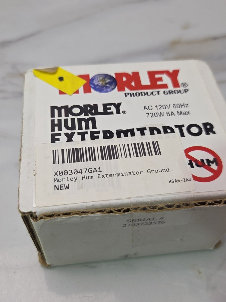Morley Hum X Exterminator Wall Plug-Style Ground Loop Hum