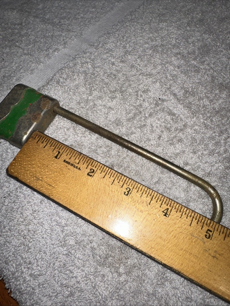 2 Locks No Keys!! Unique Shape Rusty Chippy Paint