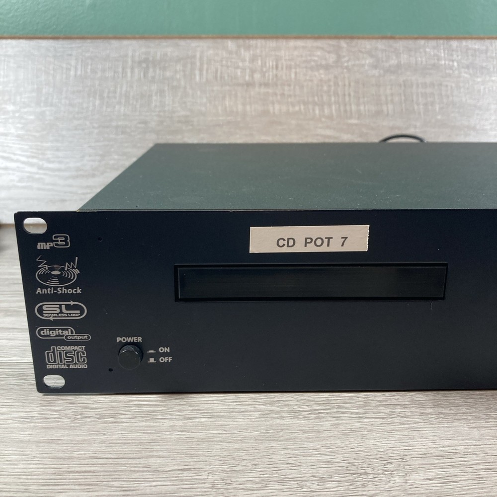 Stanton C.402 Professional Rackmount CD Player - Tested Working