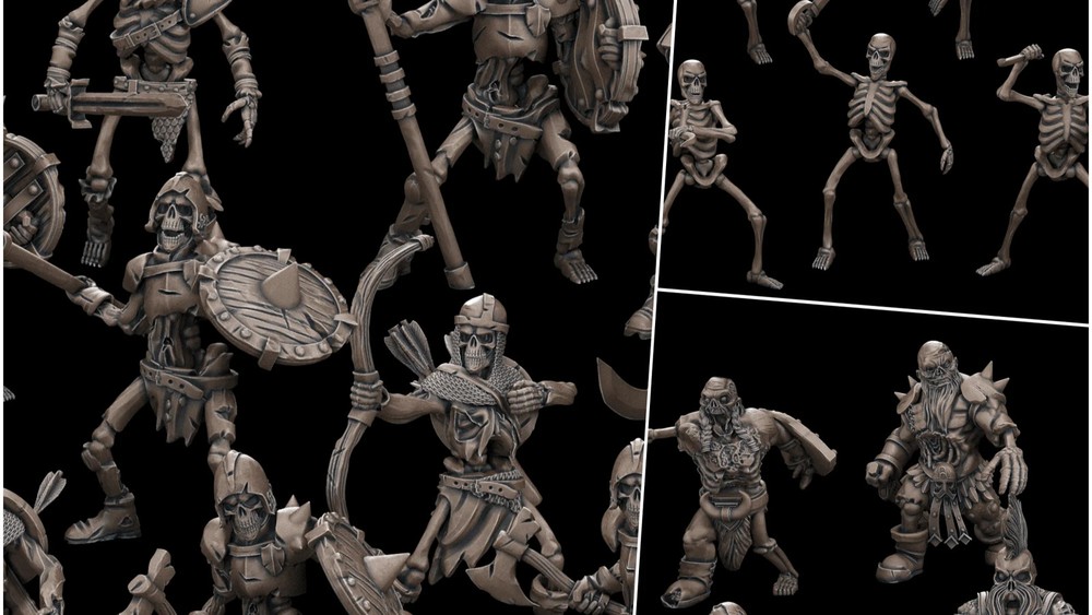 Undead Army Miniature