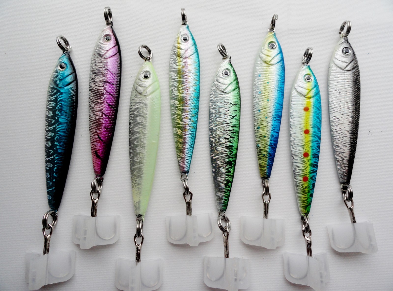 16 Pieces 1.5 oz mega live bait metal jigs saltwater fishing lures