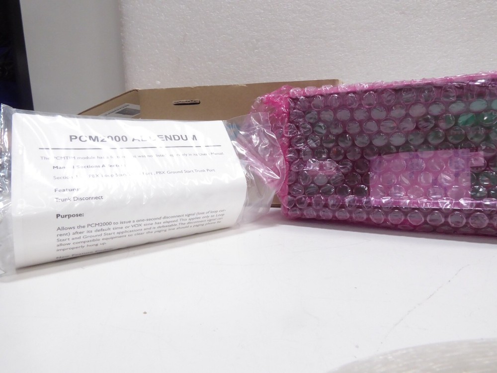 BOGEN PCMCPU CENTRAL PROCESSING MODULE NIB NOS