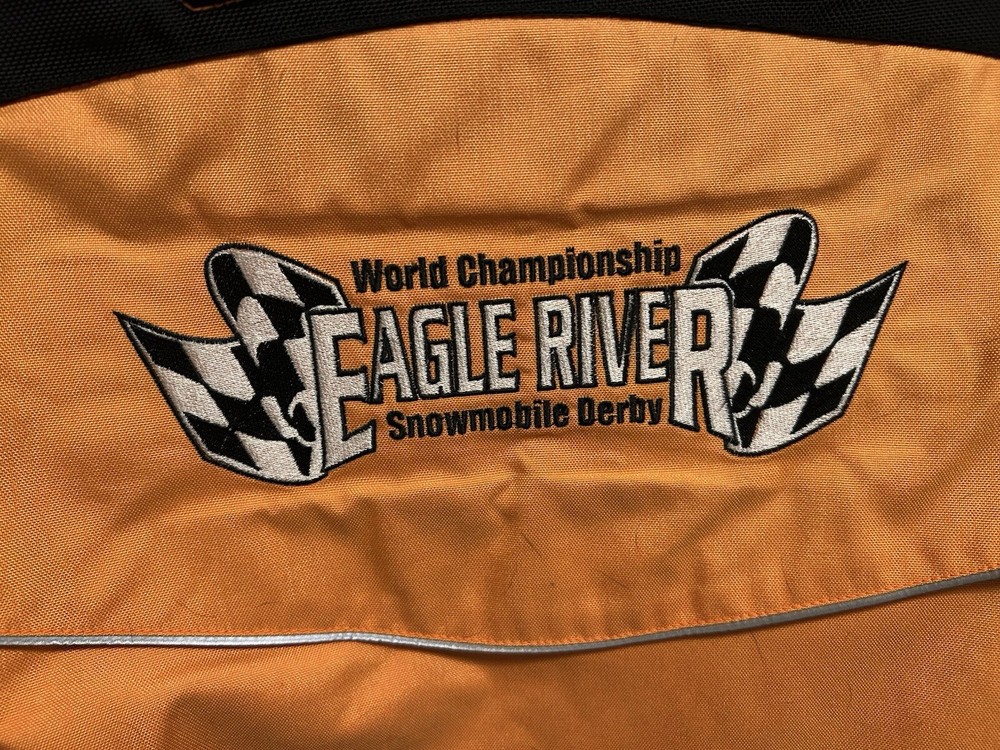 Vintage Eagle River Derby Jacket / Winning Driver / Size Large