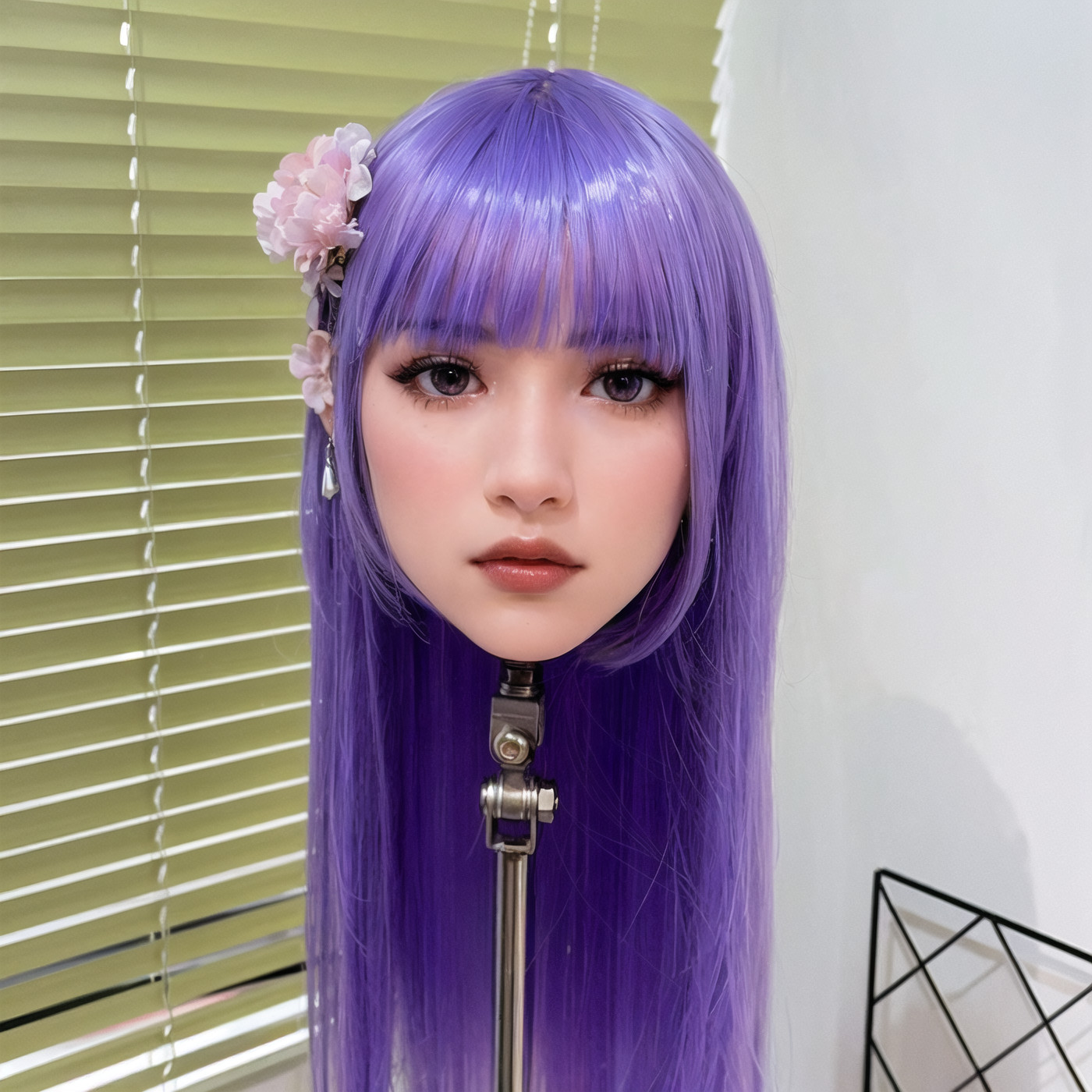 This exquisite TPE material head model is specially designed to meet high-end