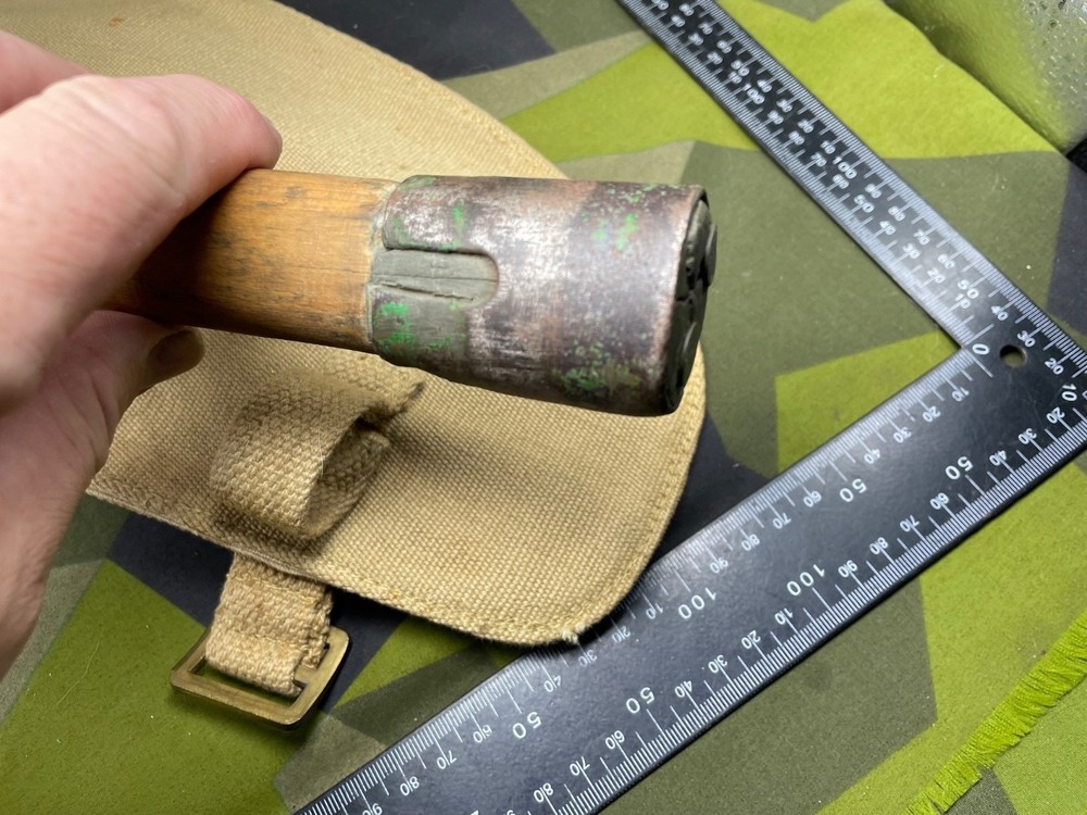Original WW2 British Army 1944 Dated Shovel with Carrier