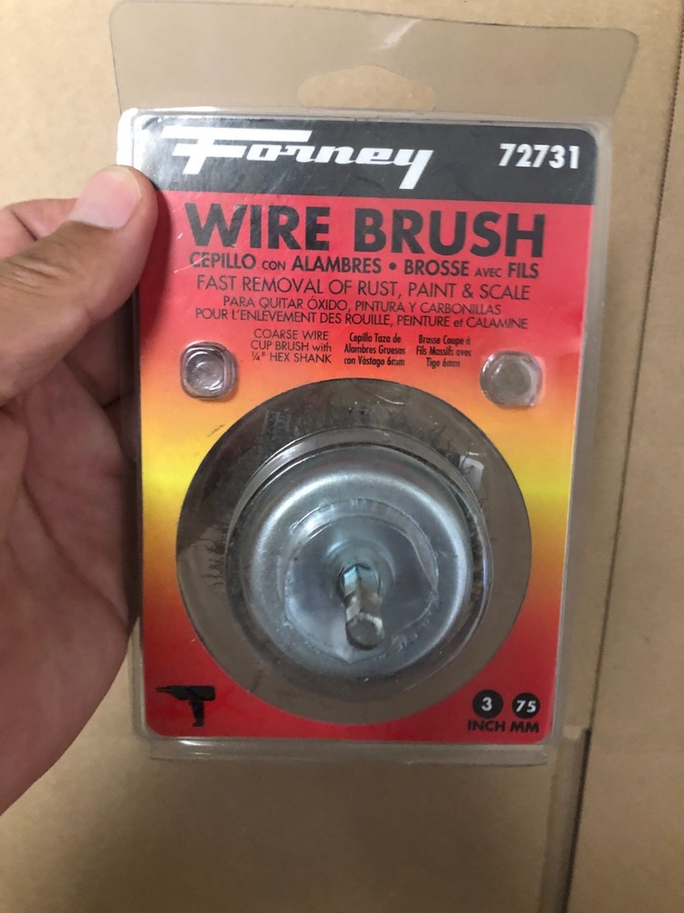 FORNEY 72731 WIRE BRUSH 3"