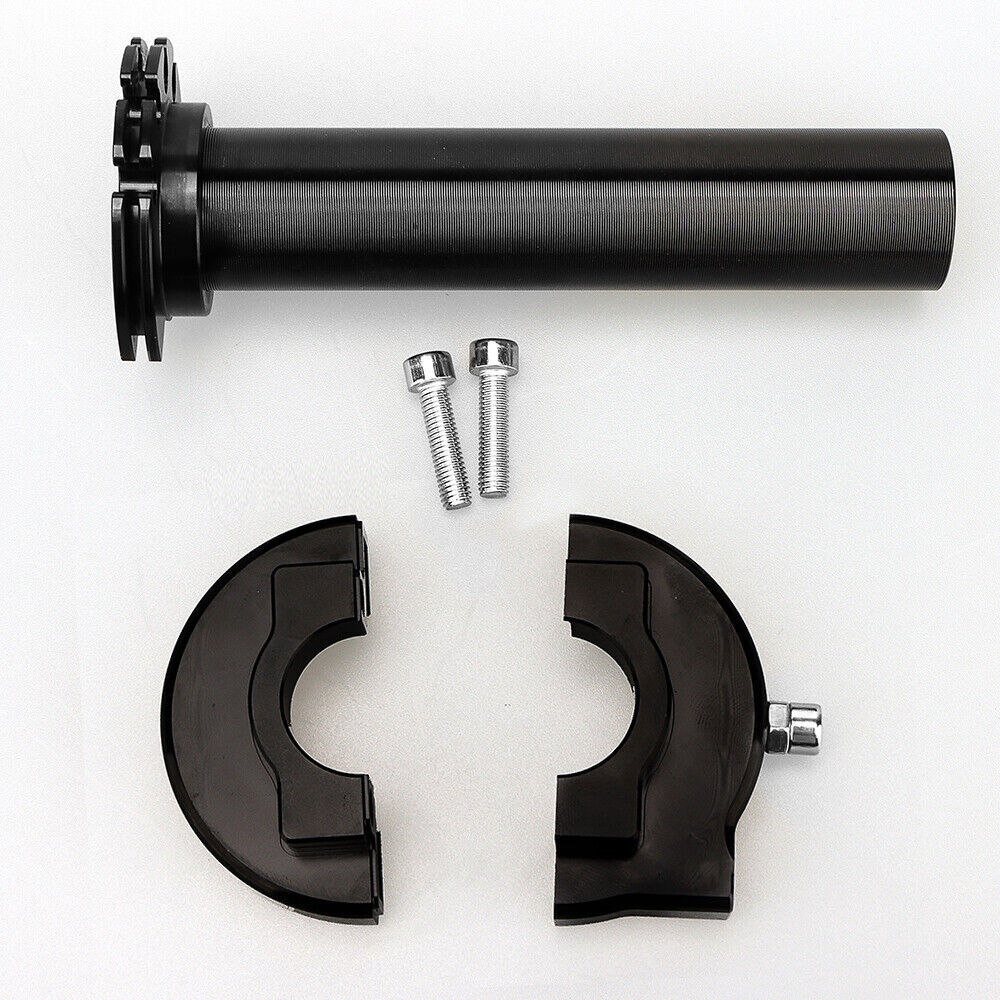NIBBI 7/8" Throttle Twist Grip Tube Accelerator For Kawasaki Honda Suzuki Ducati