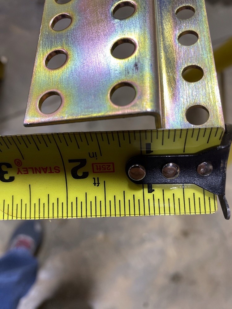 2 - MOUNTING RACK RAILS USED CONDITION 78.75” LONG