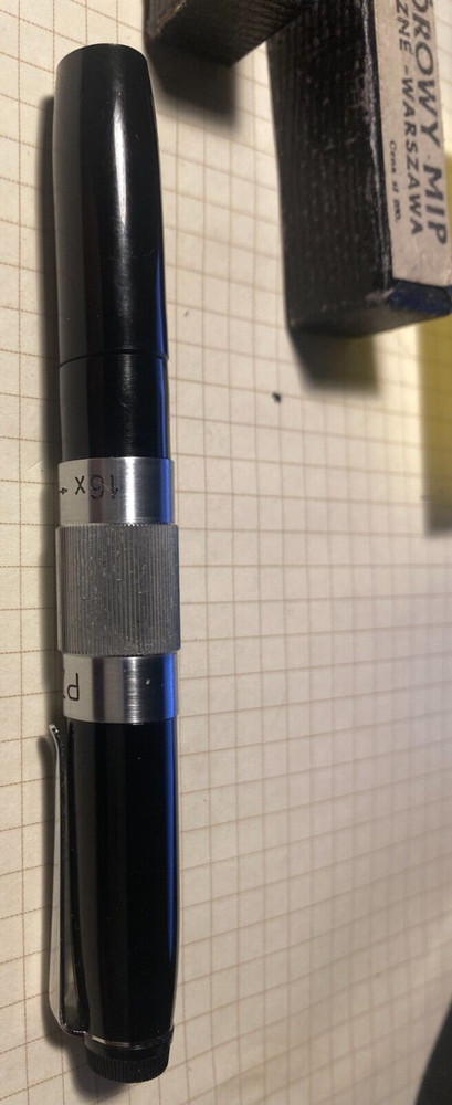 Microscope pen MiP PZO POLAND 16x - 32x with case