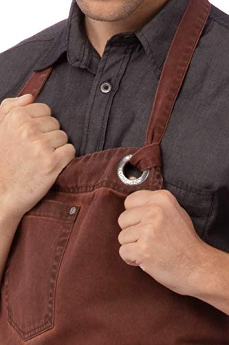 Unisex Dorset Bib Apron One Size Rust