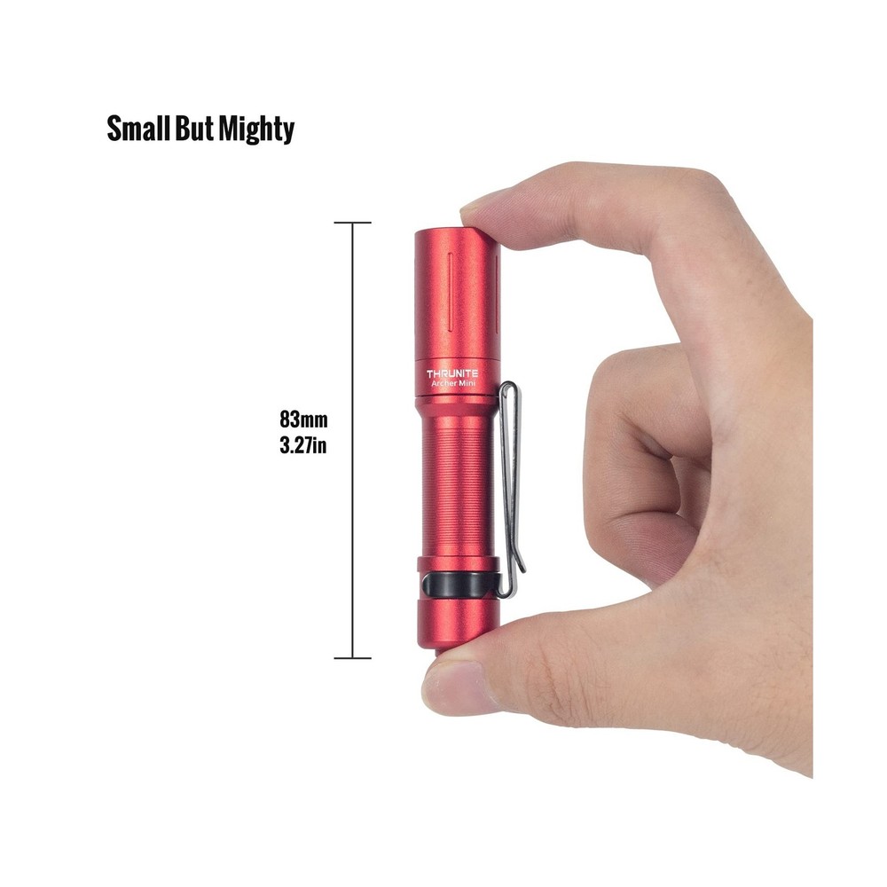 ThruNite EDC Flashlight Archer Mini, 405 Lumens Tail Switch LED Fla... Fast Ship