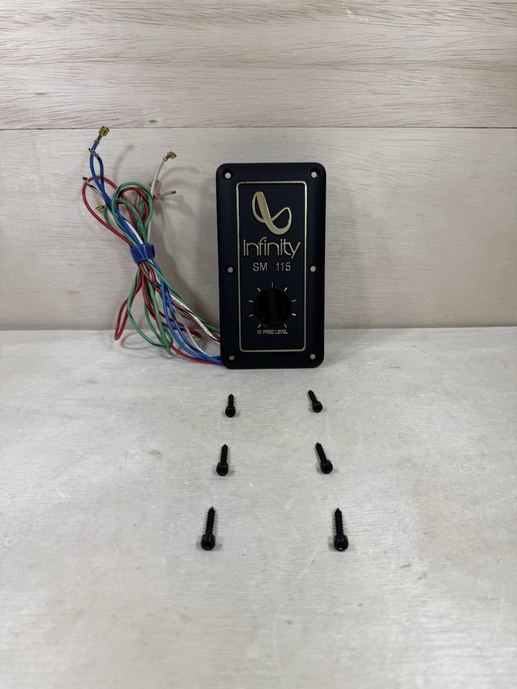 Infinity Speaker Crossover Assembly Tweeter Attenuator Model SM115 W/ SCREWS