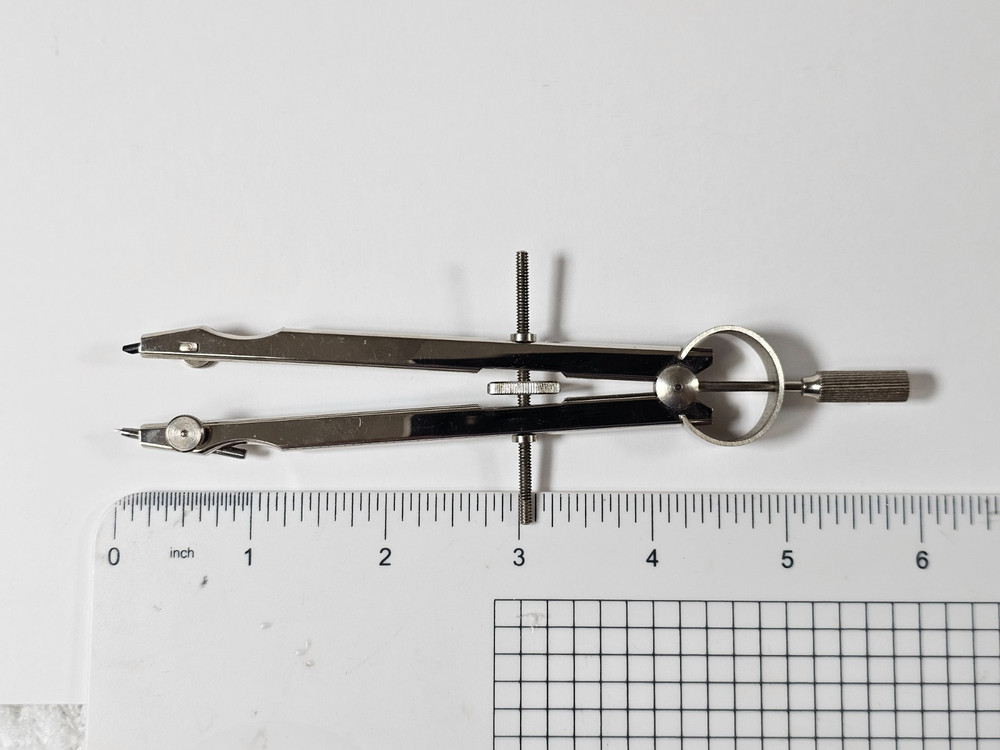 VTG GST Germany Drafting Compass Divider Tool Post-War Engineering Precision