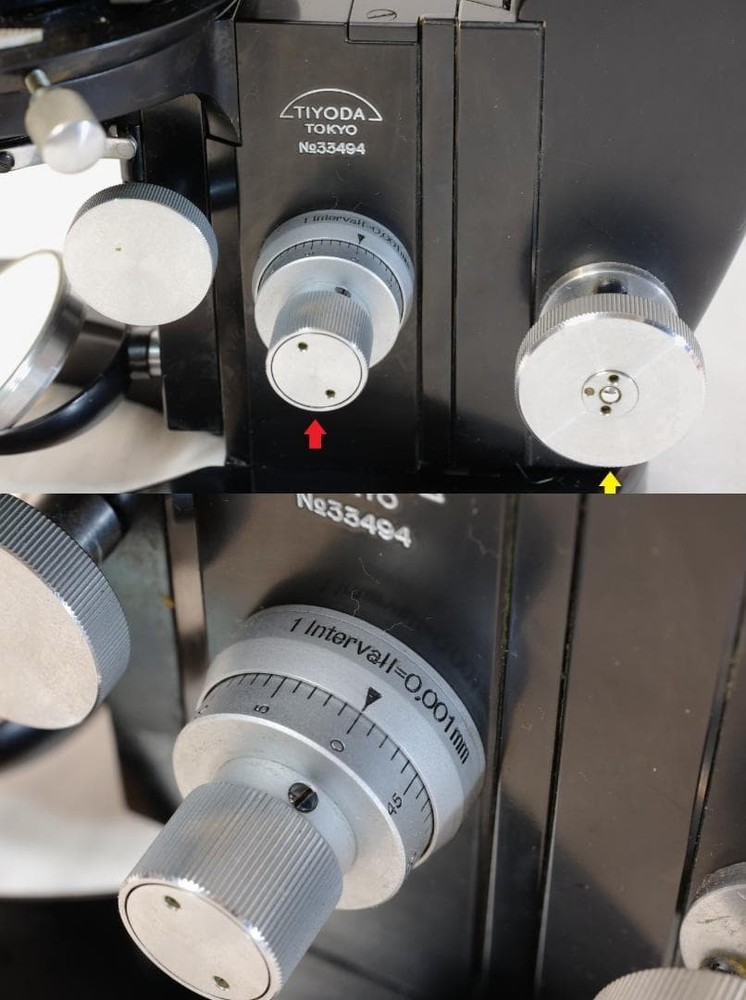 microscope antique collectible Chiyoda Microscope's "Model Lbi