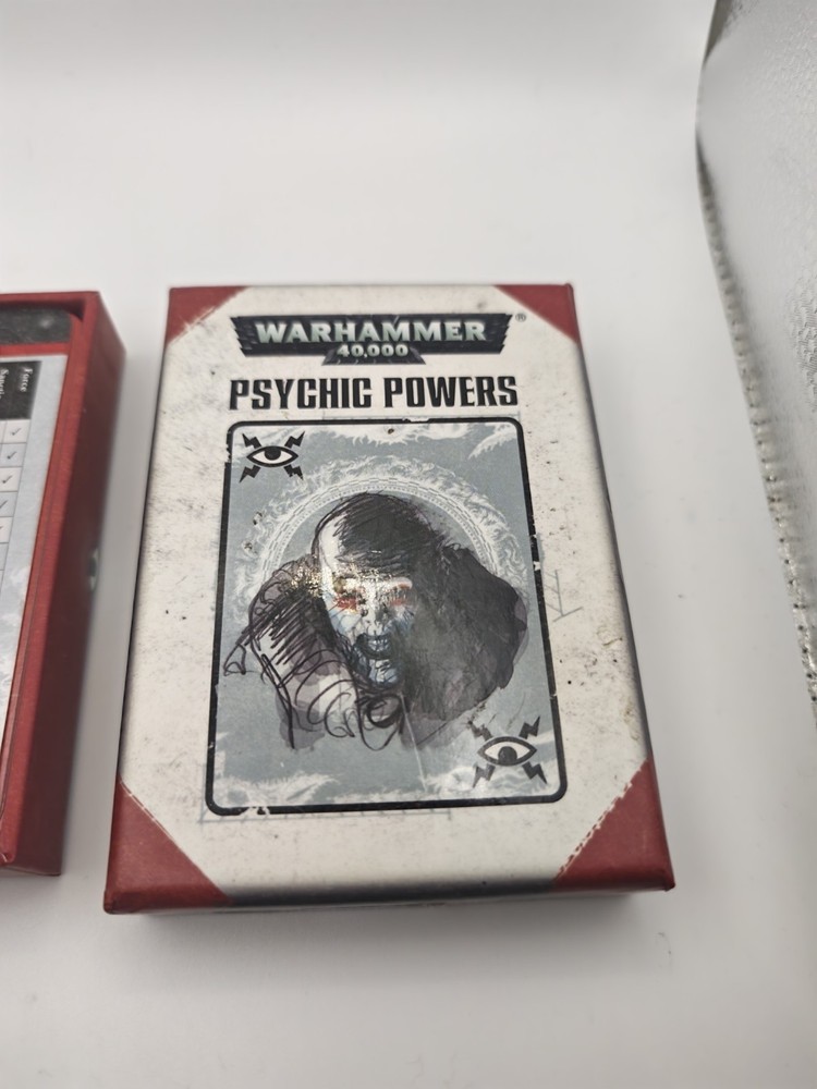 Warhammer 40,000 7th Edition - Psychic Powers Deck - Games Workshop 2014