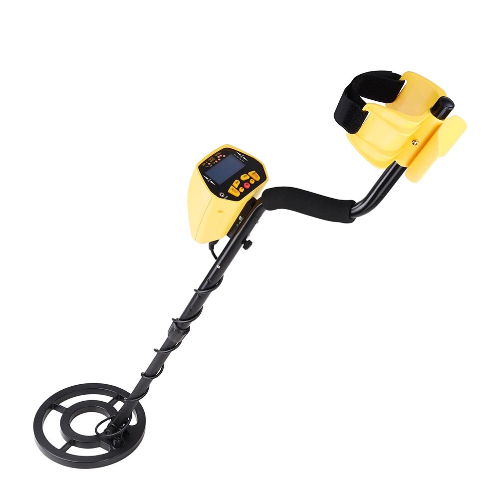 MD-3010II Metal Detector Digger LCD Display Deep Sensitive Light Hunter Coil