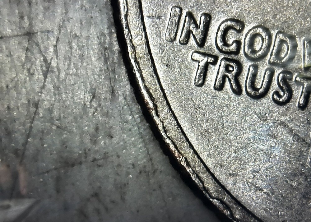 2021 D Crossing The Delaware Quarter Edging Error