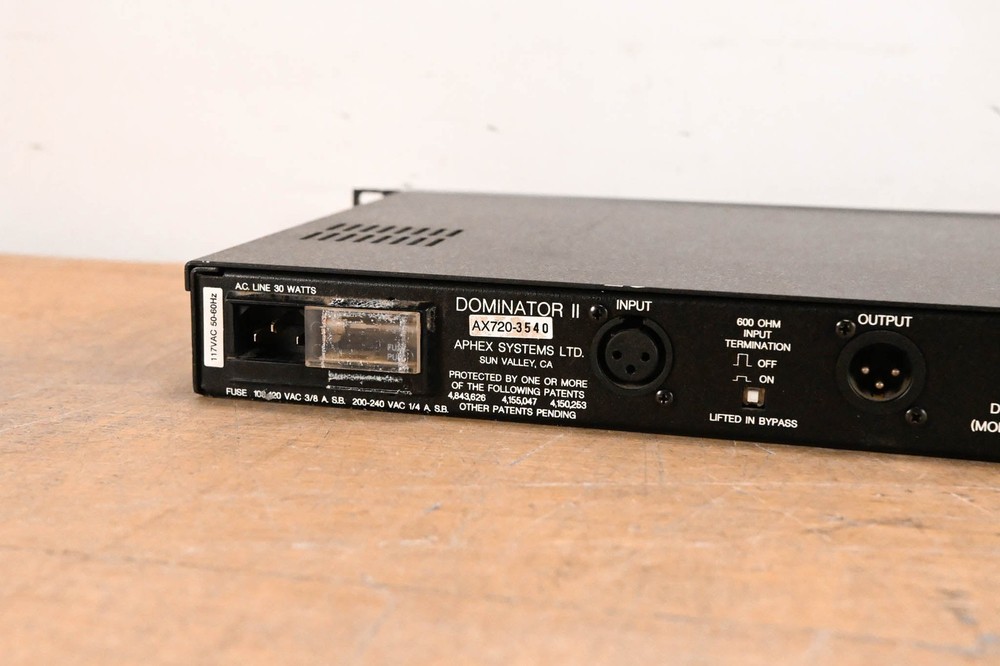 Aphex 720 DOMINATOR II Precision Multiband Peak Limiter CG01XS1