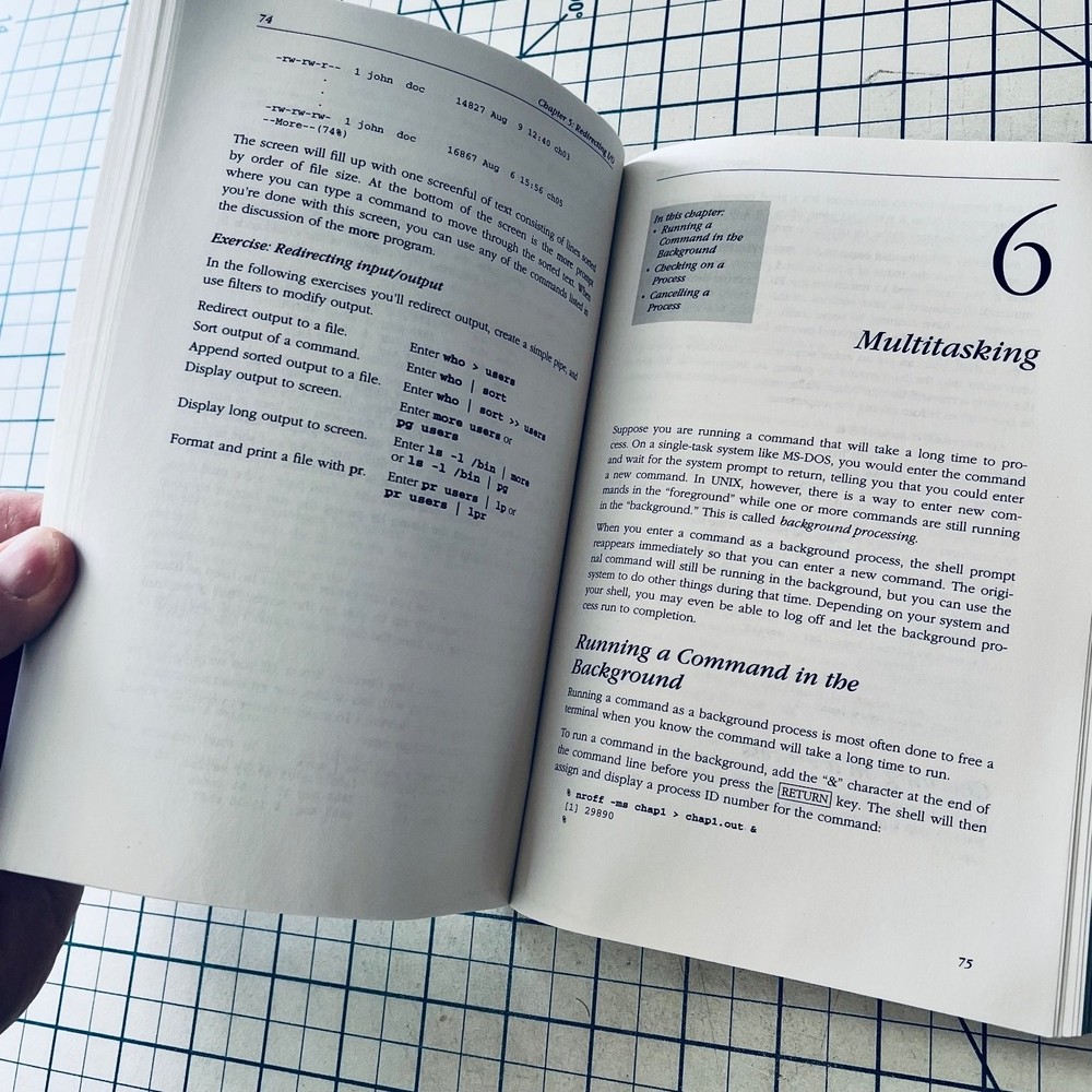 O'Reilly Learning the UNIX Operating System Manual 4th Ed 1998 Vintage Computing