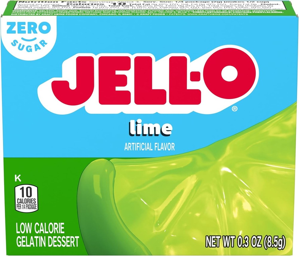 Lime Artificially Flavored Zero Sr Low Crie latin Dert