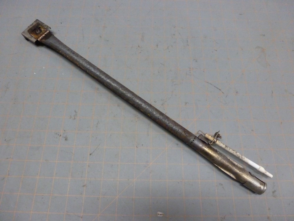 (1) Used Replacement SS Burner W/ Starter Electrode for Pit Boss PB1285KC Combo