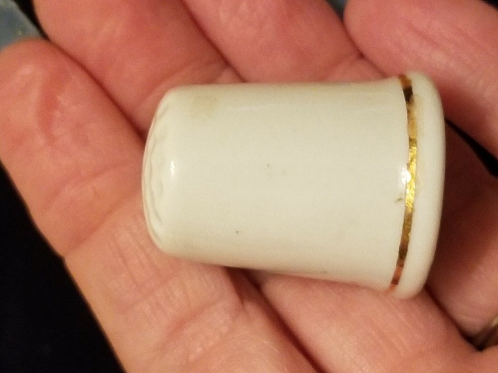 MINNESOTA Ceramic Thimble Loon