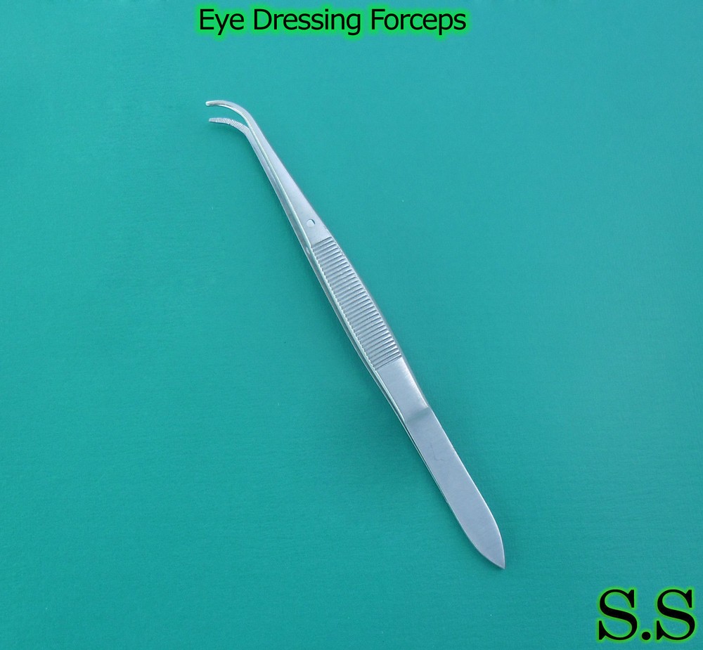 6 Eye Dressing Forceps 4" Full-Cvd Surgical Instruments