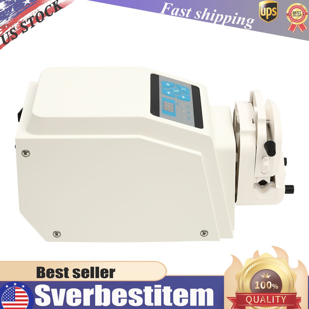 Industrial Variable Speed Liquid Metering Pump Peristaltic Pump High Precision