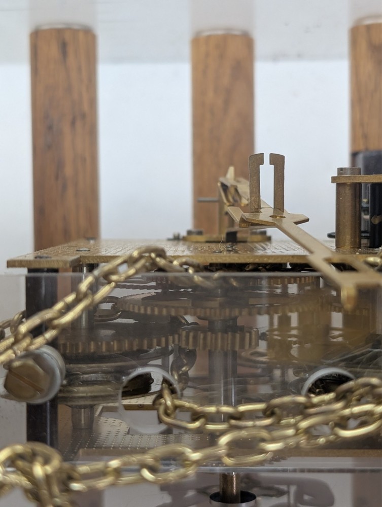 Howard Miller Translucent Wall Clock - MCM - Untested