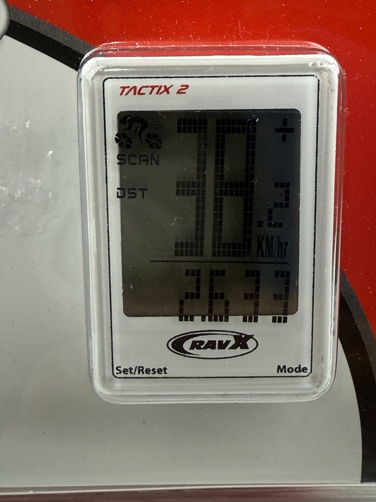 RavX Tactix 2 /15 Function Wireless Cycling Computer /Speed, LCD/ Black