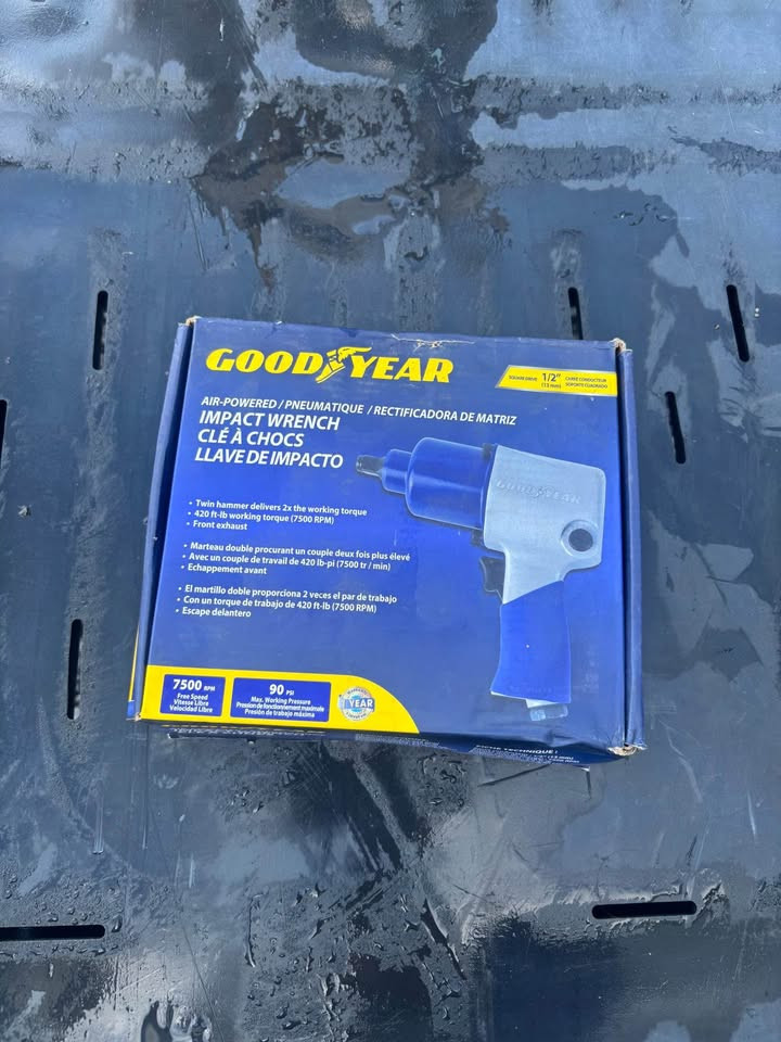 GoodYear air powered Impact Wrench1/2