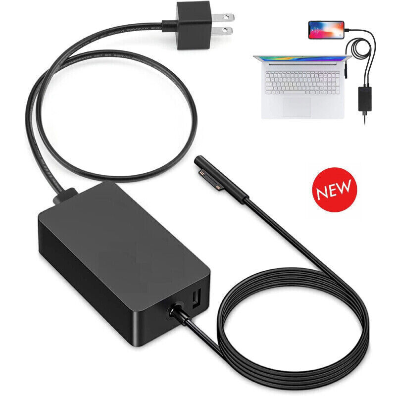 Surface Pro 3 Charger Surface Pro 4 Adapter Charger For Microsoft Surface Pro/Go