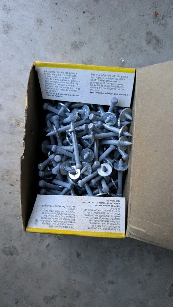 (10) Assorted Boxes of HILTI Threaded Studs & More