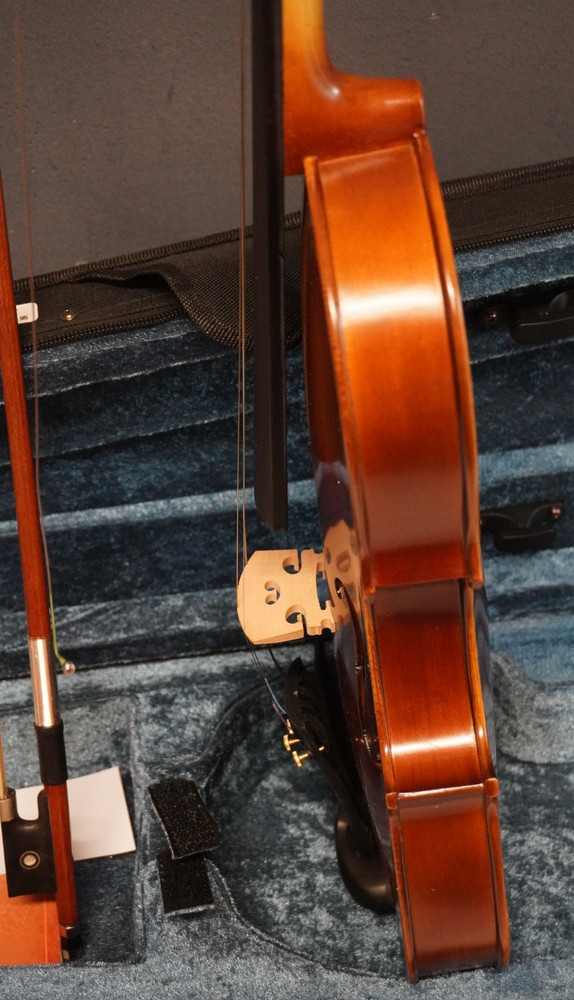 Unlabeled Violin with Case