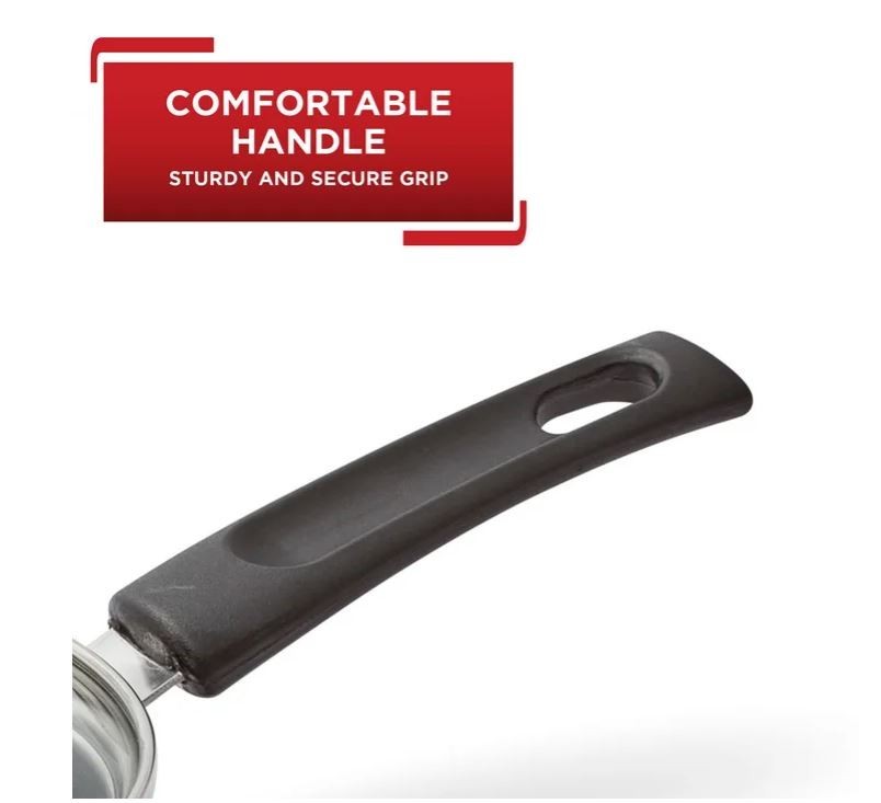 4.5 inch Black T-fal Easy Care Nonstick Cookware, Covered One Egg Wonder Fry Pan