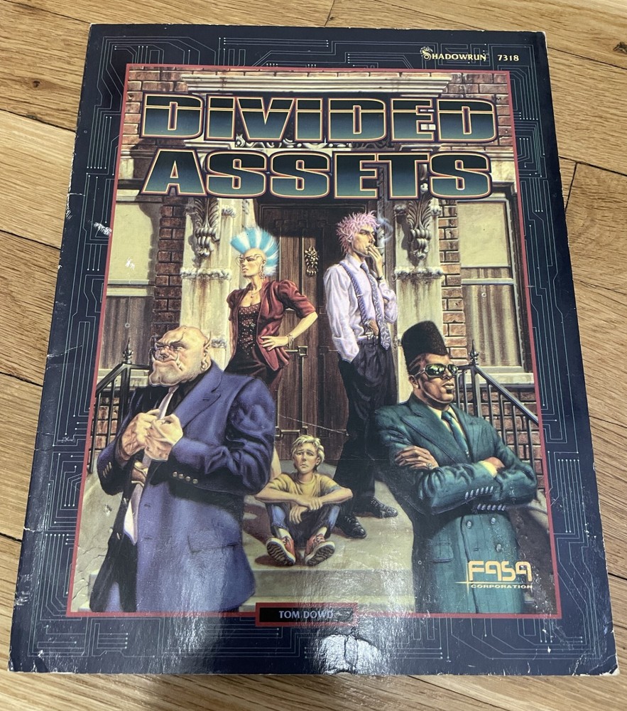 Shadowrun RPG Divided Assets FASA