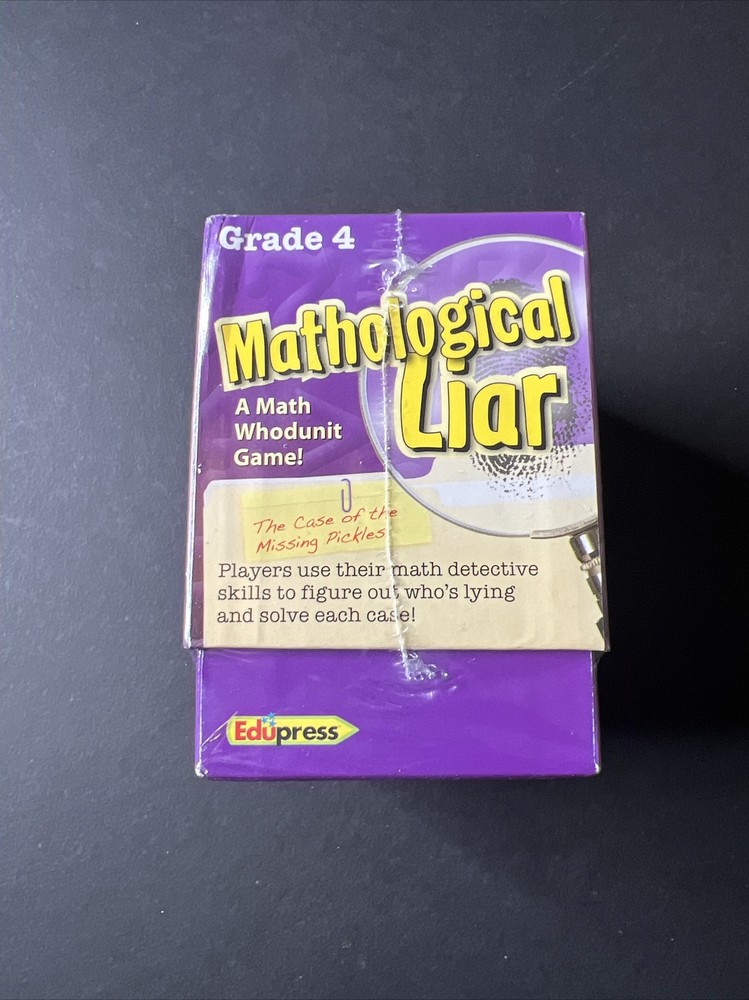 Edupress Mathological Liar, Grade 4