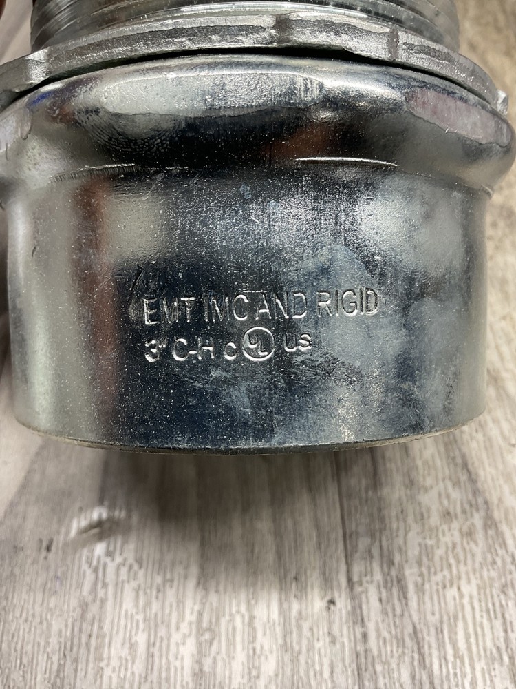New 3" Threaded EMT IMC Rigid Coupling 3" #4017PT209SI