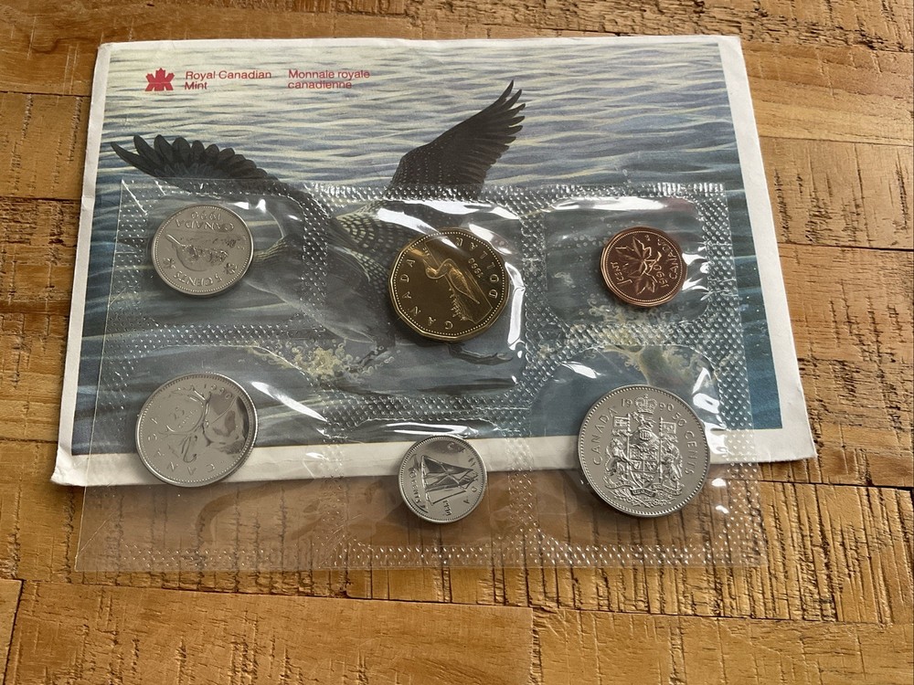 Canada 1990 Proof Like PL Uncirculated Coin Set COA Envelope
