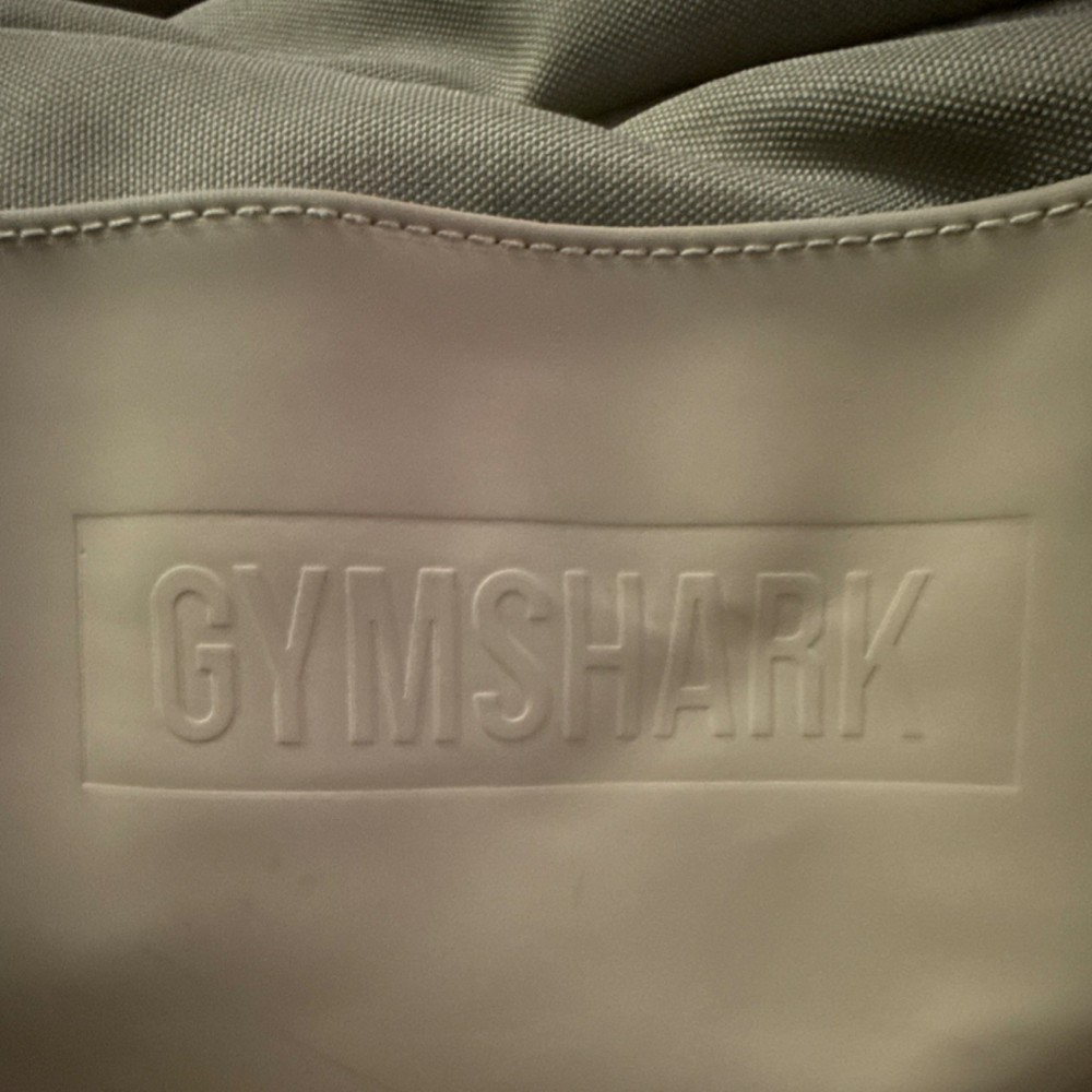 Gymshark Beige Polyester Duffel Gym Bag