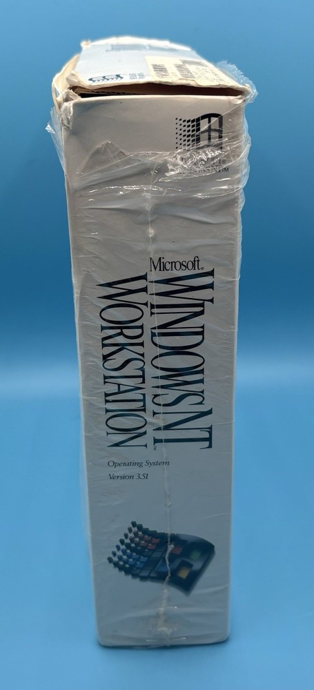Microsoft Windows NT Workstation 3.51 CD-Rom Operating System - Open Big Box New