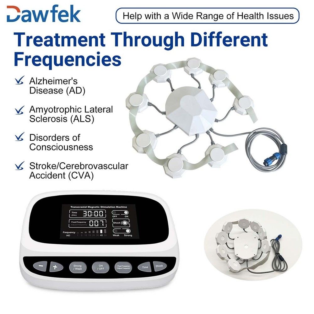TMS Transcranial Magnetic Stimulation Therapy Device Brain Circulation Improver