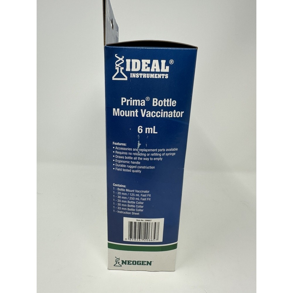 Prima-Tech 206657 Bottle Mount Vaccinator 6ML