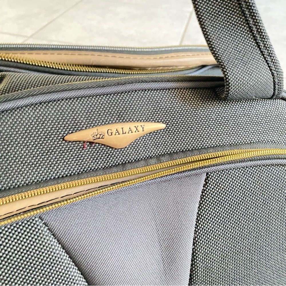 GALAXY GREY DUFFLE TROLLEY BAG