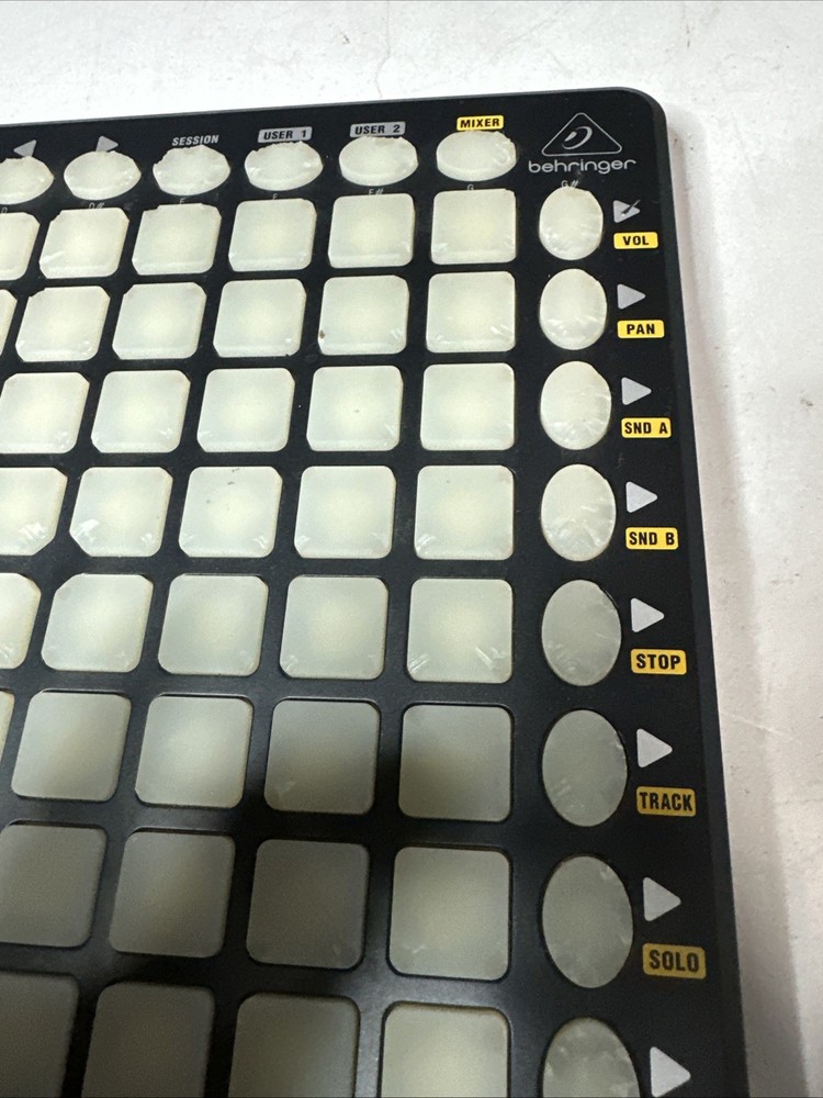 Behringer CMD TOUCH TC64 Clip Launch Controller 64 button MIDI pad