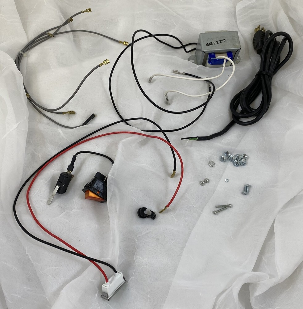 TRANSFORMER, SWITCHES,INDICATOR LIGHT,CABLES & WIRES FROM ELECTRONIC AIR CLEANER